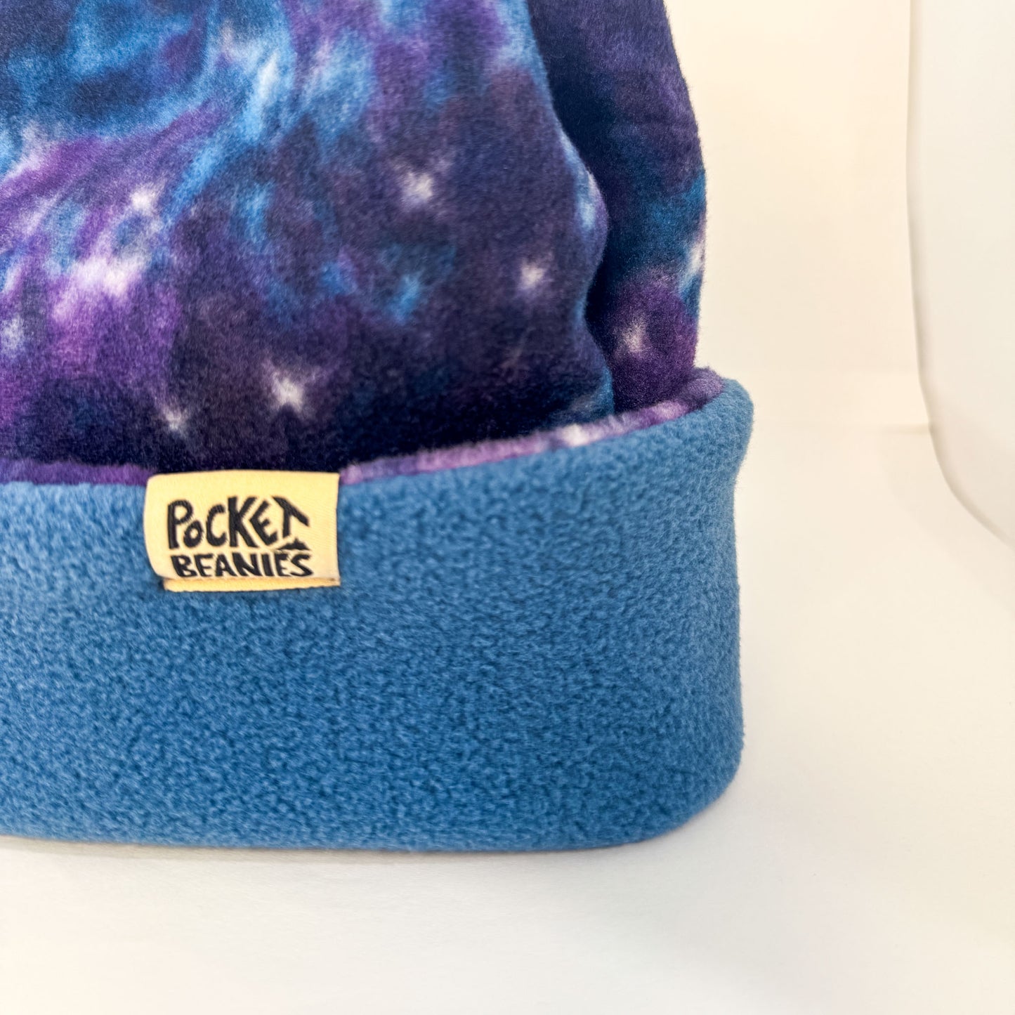 4 POINT BEANIE - GALAXY / BLUE TIDE
