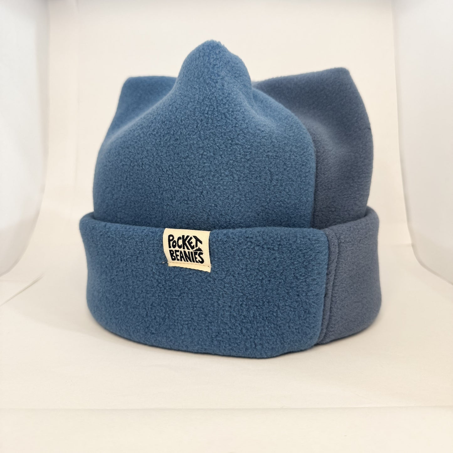 4 POINT BEANIE - BLUE TIDE COLORBLOCK