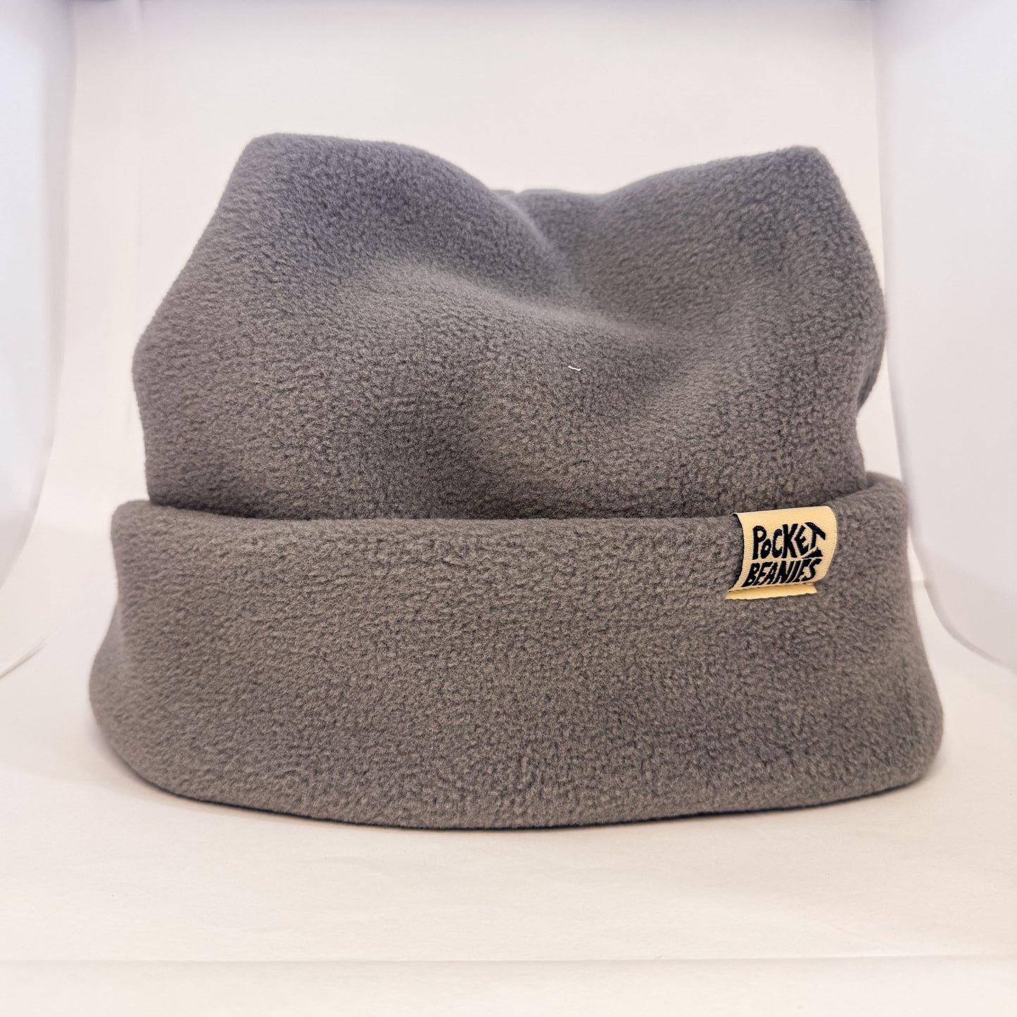 4 POINT BEANIE - WARM GRAY